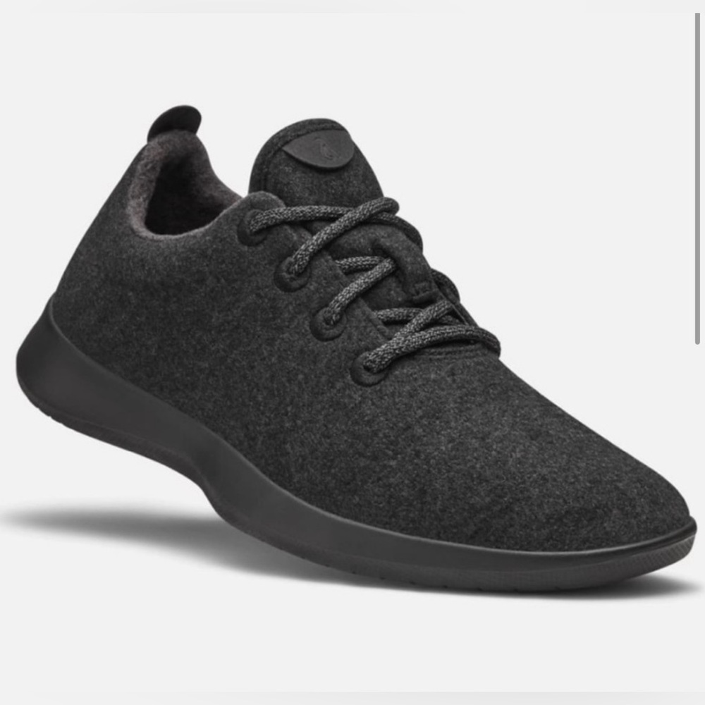 ALLBIRDS Mizzle Wool Runners Charcoal Grey Merino Wool Knit Sneakers Men’s Sz 9